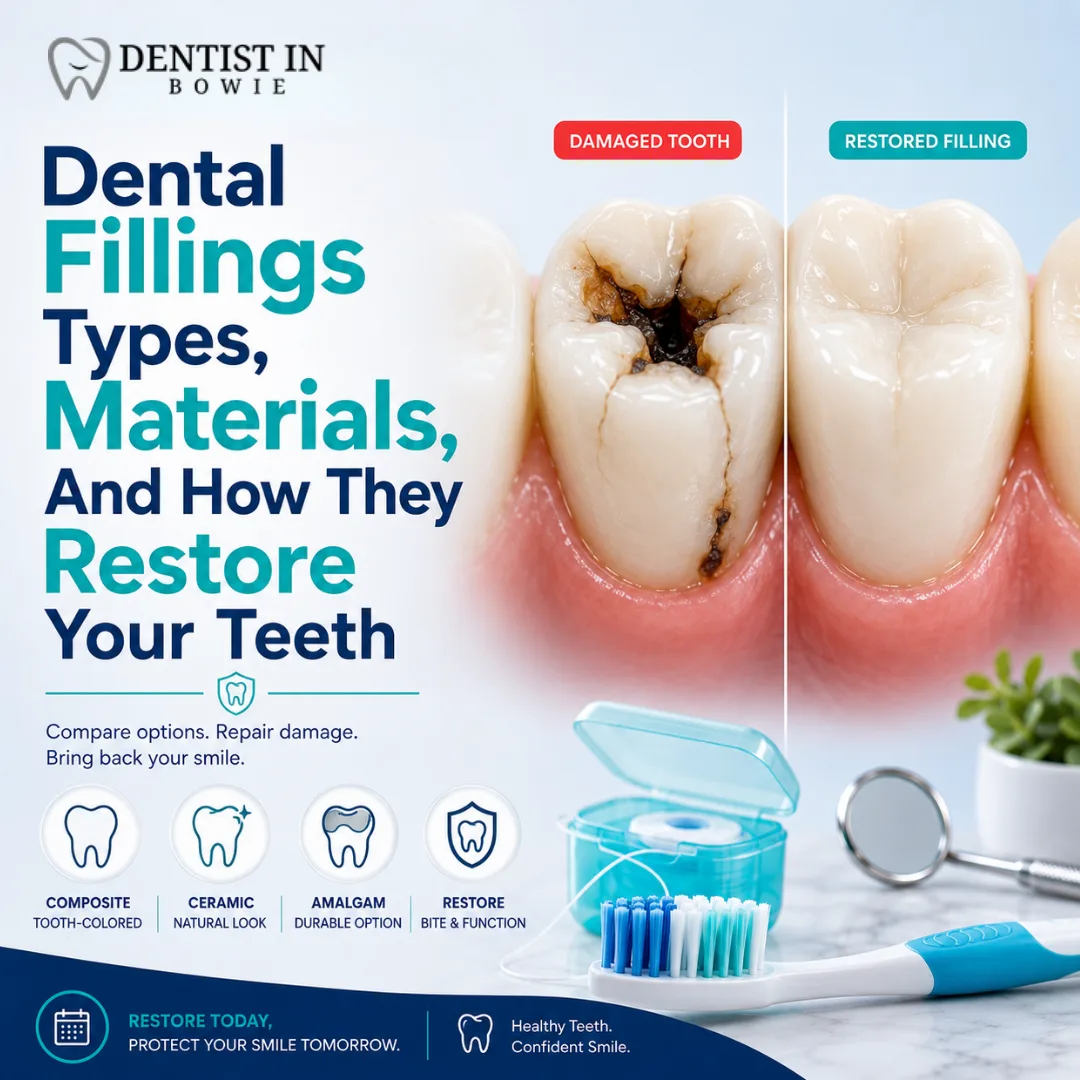 Dental Fillings Types, Materials, And How They Restore Your Teeth