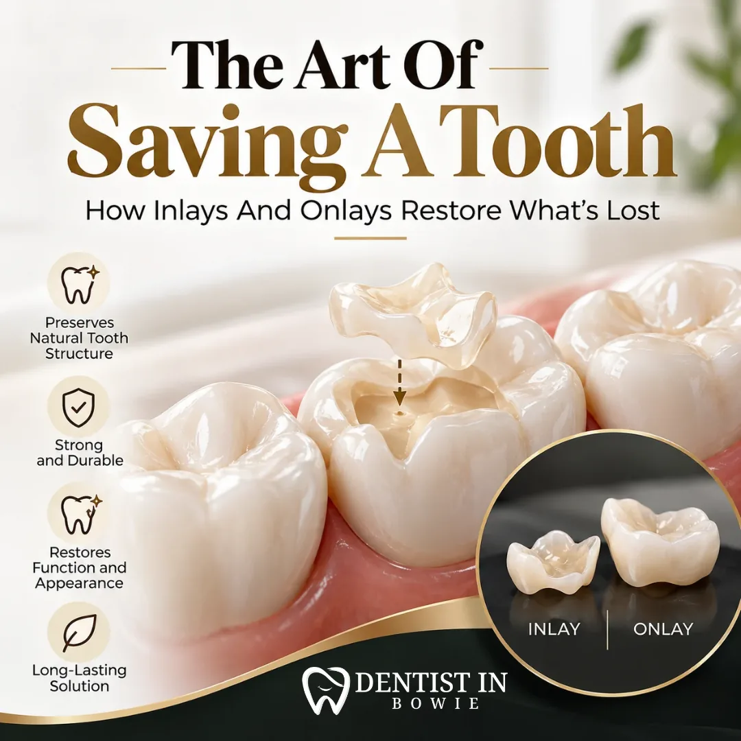 The Art Of Saving A Tooth: How Inlays And Onlays Restore What's Lost